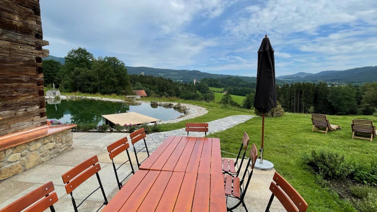 Ferienhaus Rehberg14 Drachselsried Esterno foto