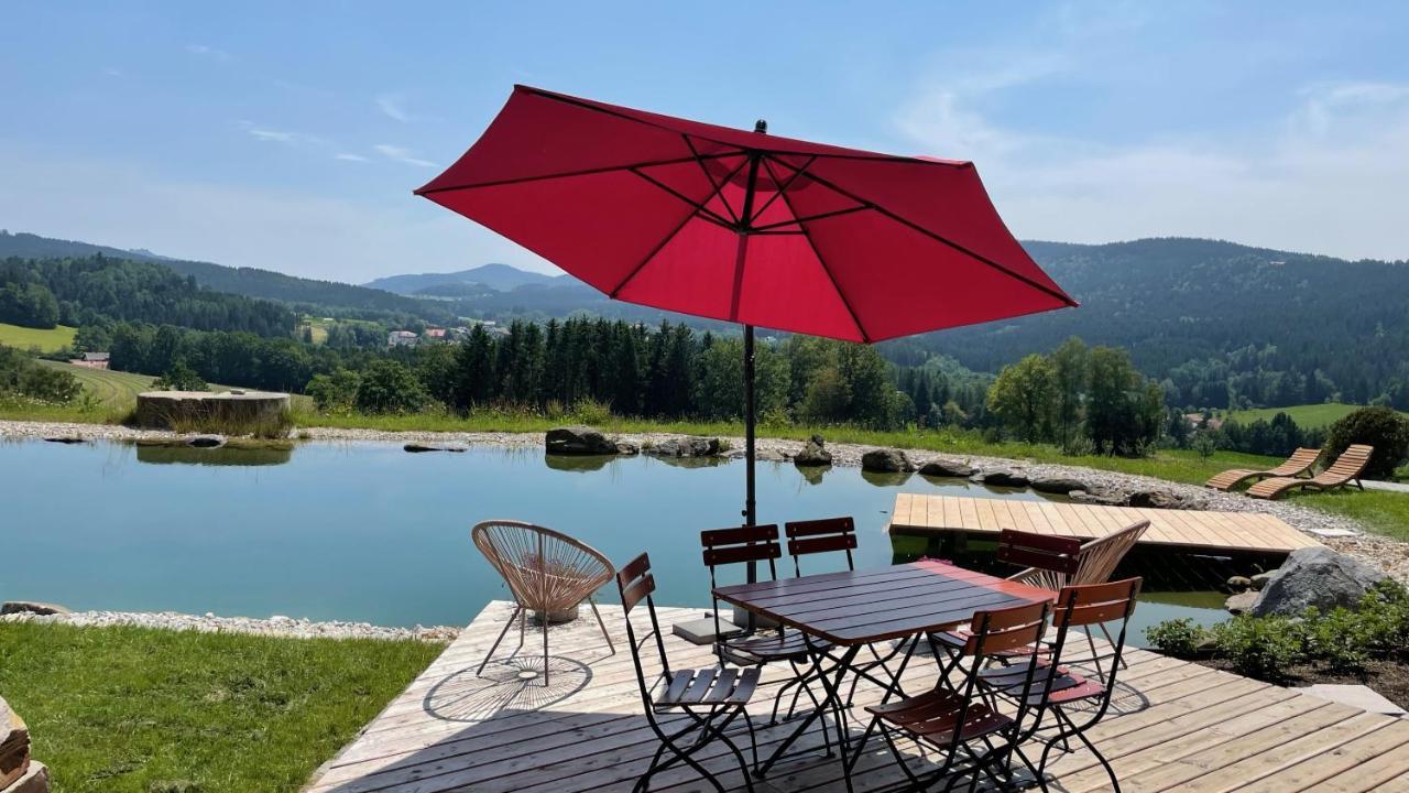 Ferienhaus Rehberg14 Drachselsried Esterno foto